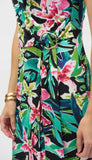 Tropical Print Sheath Dress