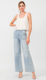 Fiona Super High Rise Wide Leg Jeans - New Vintage
