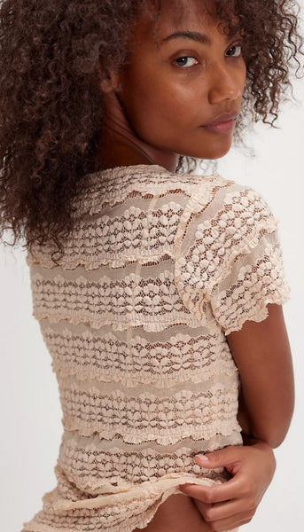 Angelina Lace Tee