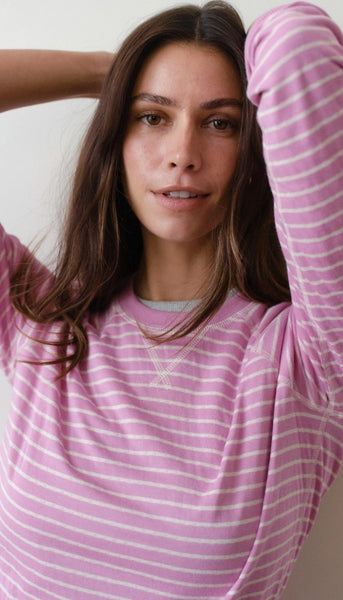 Reversible Raglan Stripe