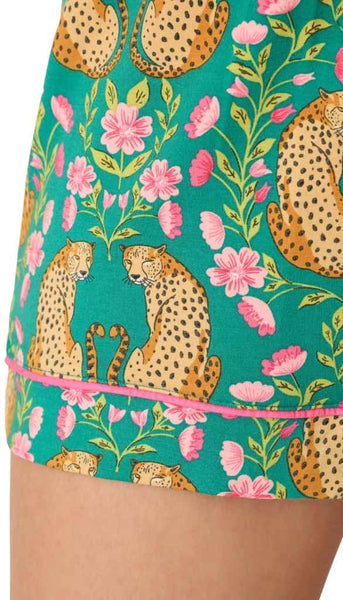 Cheetah Dreams Pj Shorts