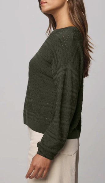 Georgie Pointelle Sweater