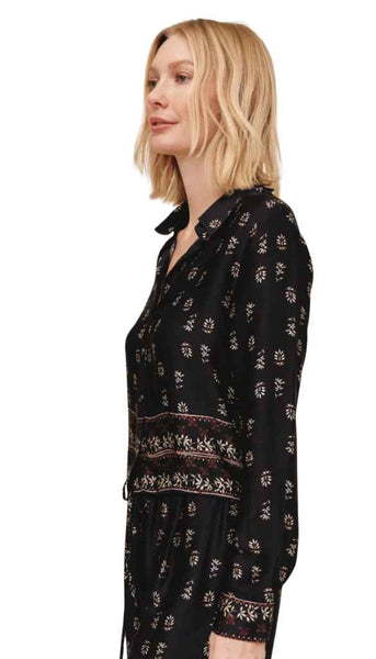 Long Sleeve Crop Shirt