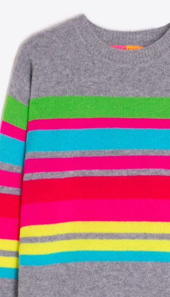 Striped Crew Neck Sweater