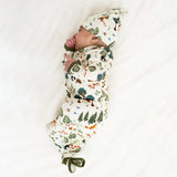 In The Woods Gown & Hat -Newborn