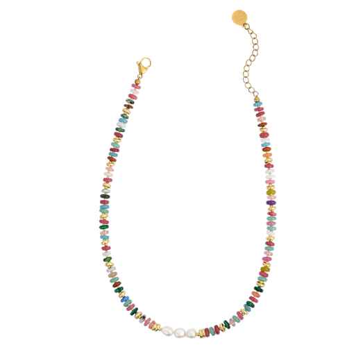 Rainbow Jade Harmony Necklace