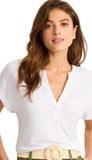 Kauai Split Neck Short Sleeve