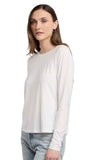 Long Sleeve Crew Neck Top