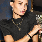 Botanique Butterfly Gold Bar Bracelet