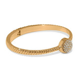 Illumina Celeste Dome Hinged Bangle