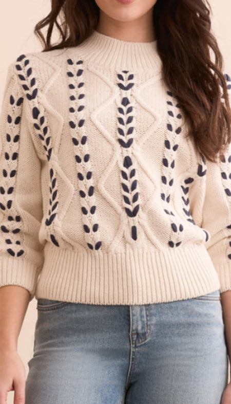 Wear 2 Ways Front To Back Sweater