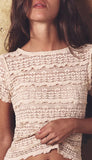 Angelina Lace Tee