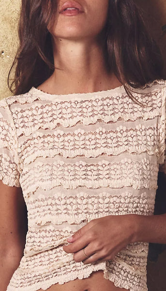 Angelina Lace Tee