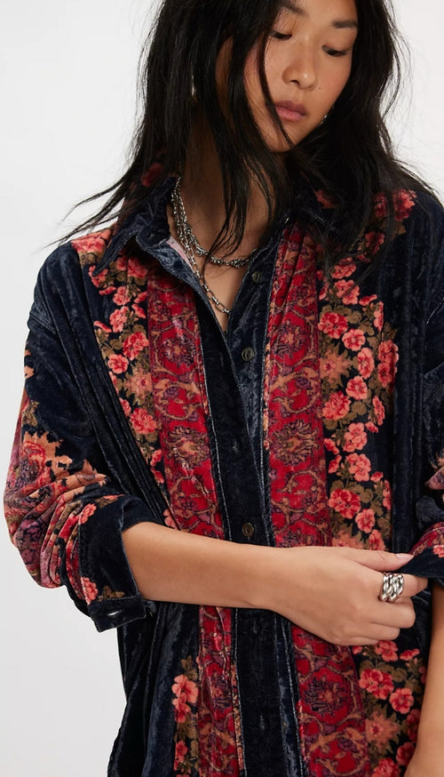 One Night Velvet Top