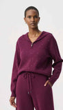 Embelished Hooded Pullover Sweater