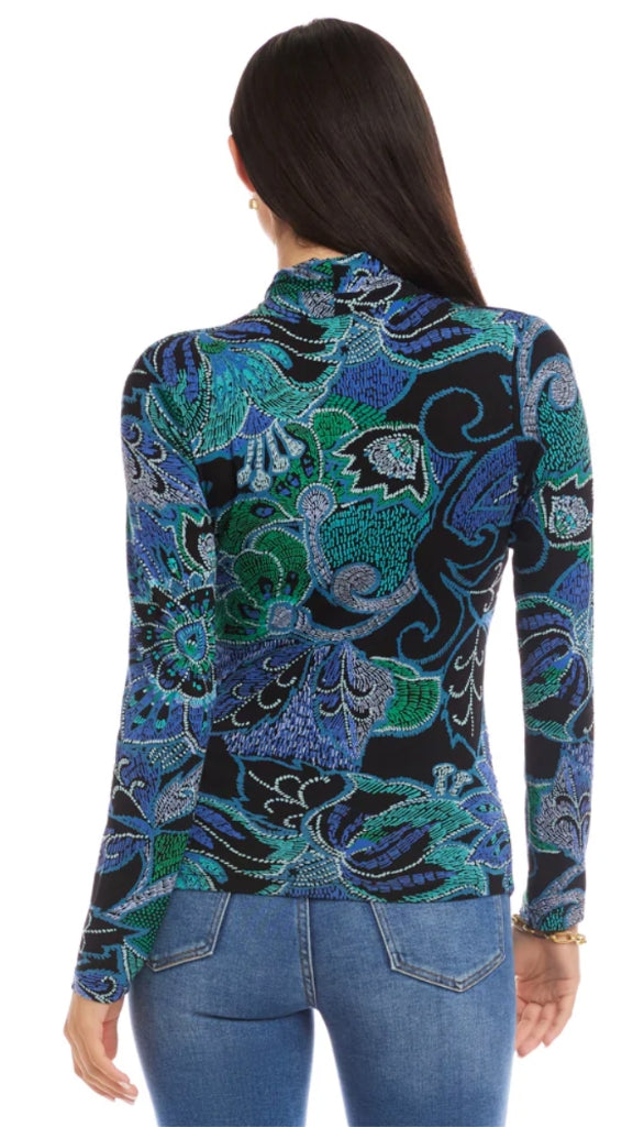 Drape Front Crossover Top