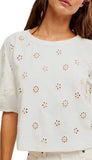 Jessie Eyelet Tee
