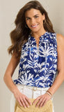 Coconut Cove Sleeveless Ruffle Top