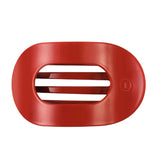 Large Flat Round Clip-Red Carpet Ready