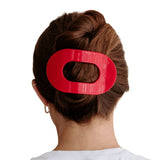 Large Flat Round Clip-Red Carpet Ready