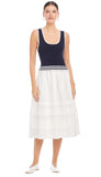 Thea Contrast Midi Dress