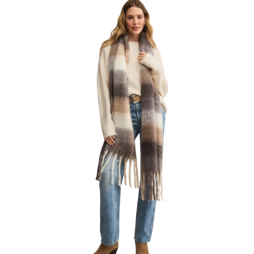 Plaid I Met You Scarf