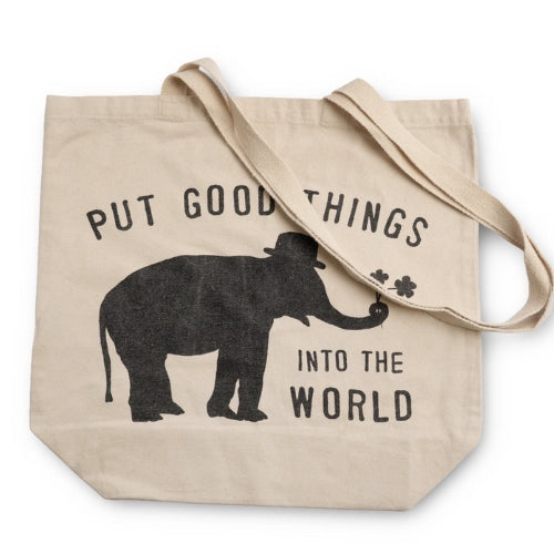 Put Good Things into The World-Tote