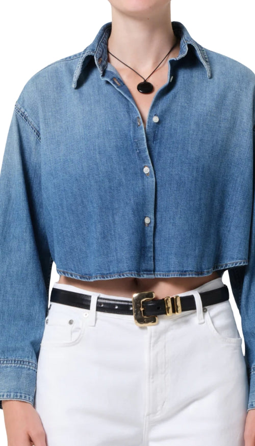 Anna Cropped Shirt