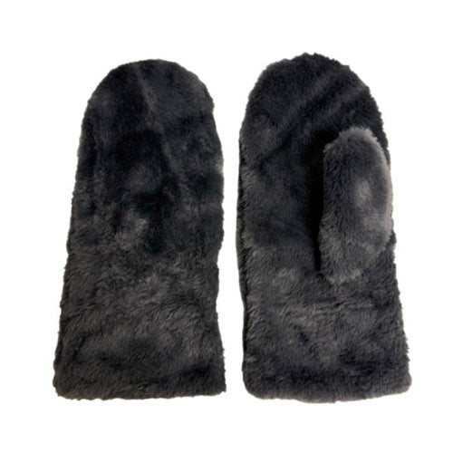 Faux Fur Mitten