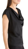 Drape Neck Day Gloss Tee