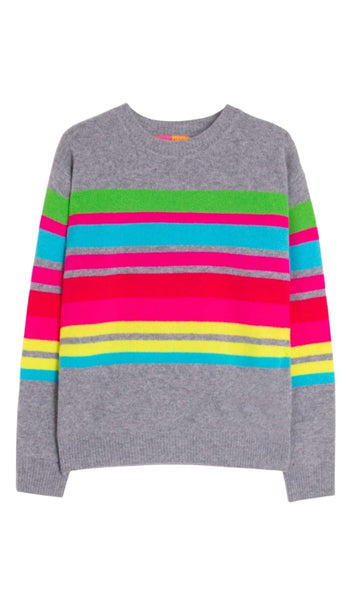 Striped Crew Neck Sweater
