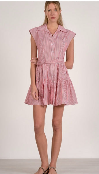 Cap Sleeve Tiered Dress