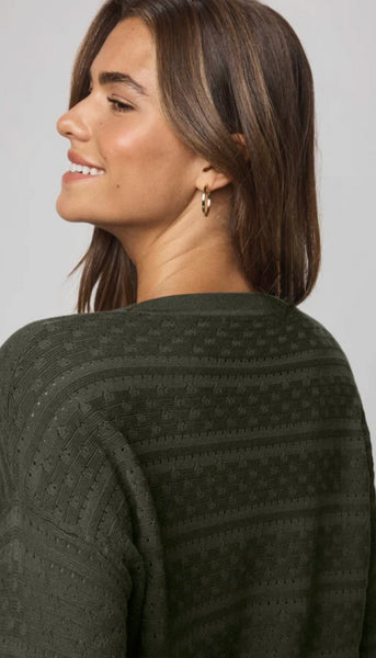 Georgie Pointelle Sweater