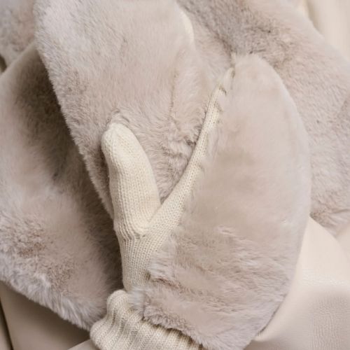 Faux Fur Gloves