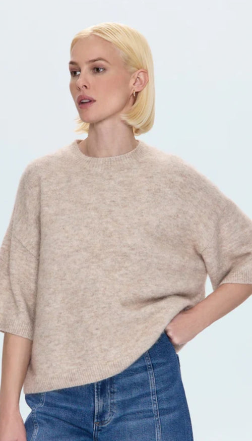 Shiloh Short Sleeve Crewneck Sweater