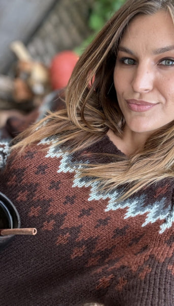 Jaxon Fair Isle Raglan