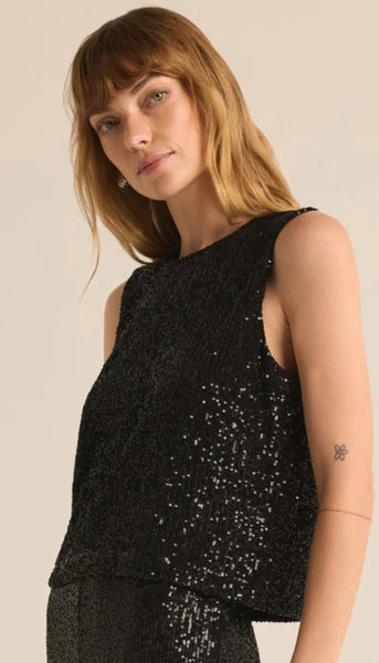 Sloane Sequin Top