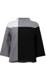 Jacquard Colourblock Pullover
