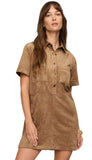 Leone Suede Mini Dress