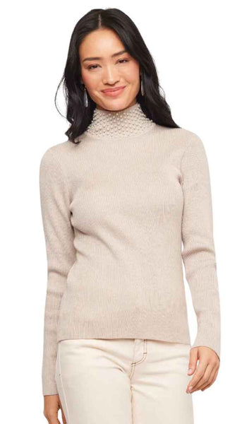 Pearl Turtleneck Sweater