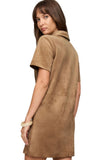 Leone Suede Mini Dress