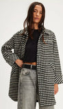 Get Around Houndstooth Shacket