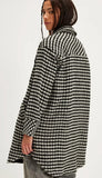 Get Around Houndstooth Shacket