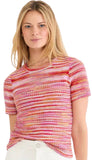 Spacedye Tuck Stitch Sweater Tee
