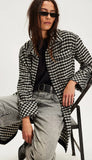 Get Around Houndstooth Shacket