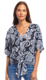Tie Front Top