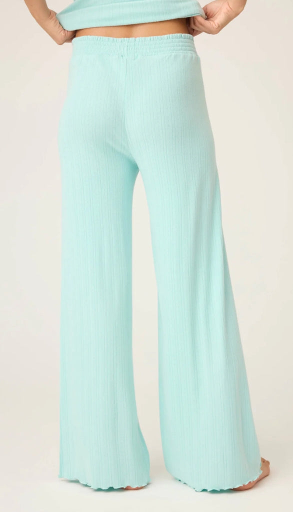 Solid Smocked Waist-Pointellee