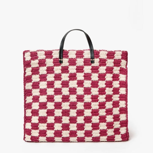 Summer Simple Tote-Crochet Check