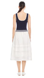 Thea Contrast Midi Dress