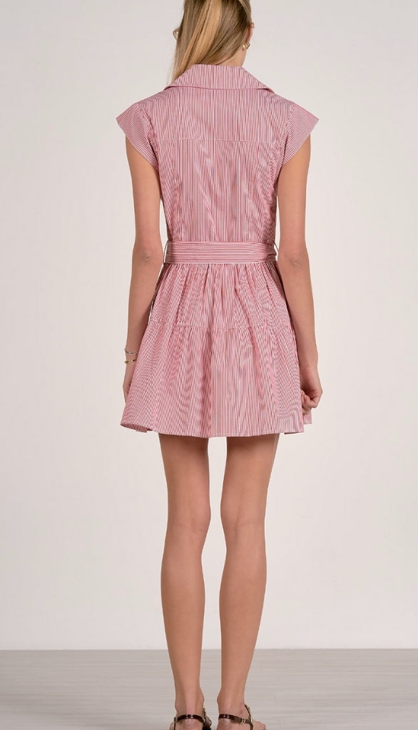 Cap Sleeve Tiered Dress